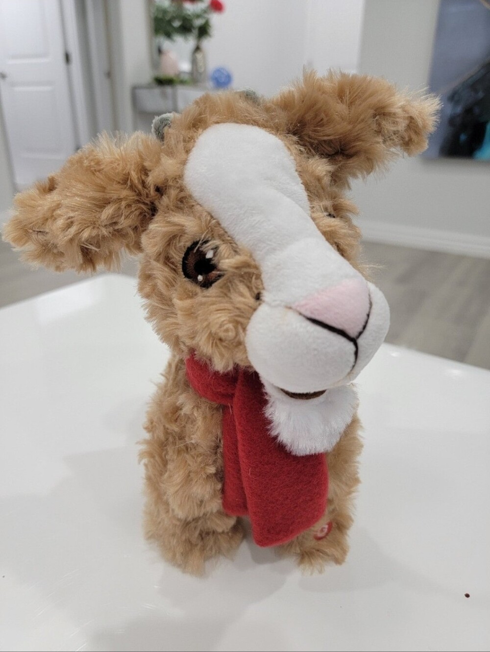 Tiktok Viral Hobby Lobby Gummy Joyful Holiday Animated Plush Christmas Goat
